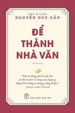 Để Thành Nhà Văn 