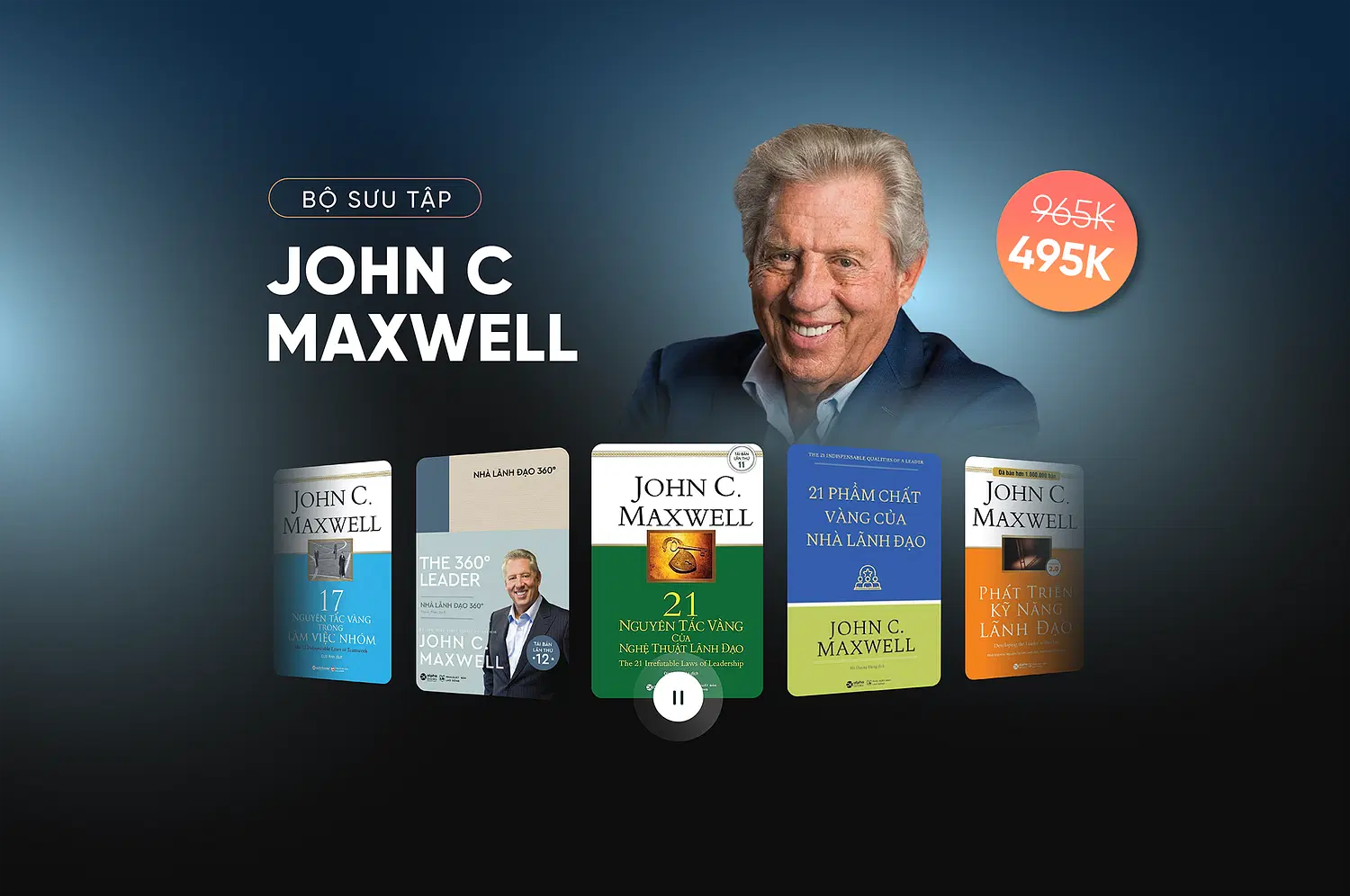 John C Maxwell - Trọn Bộ Cẩm Nang Cho Nhà Lãnh Đạo
